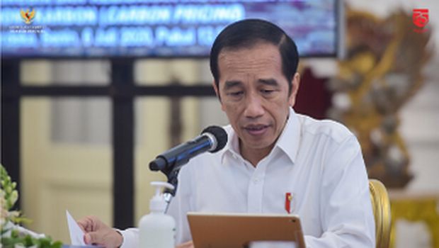 Presiden Joko Widodo & Wapres Ma'ruf Amin memimpin Rapat Terbatas 