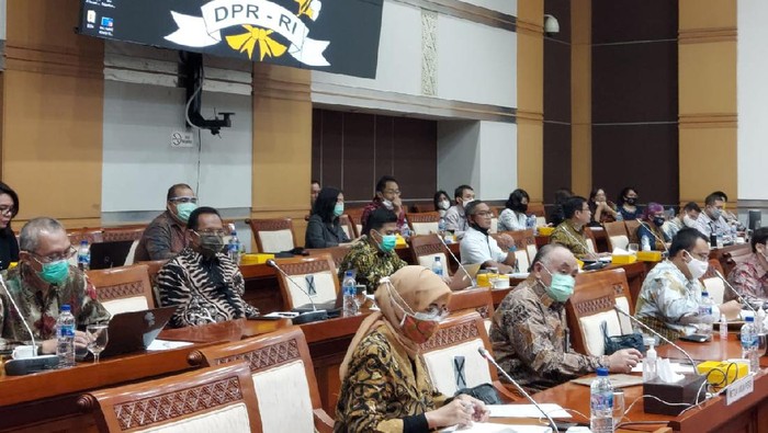 RDPU Komisi I DPR dengan PERSI membahas RUU Perlindungan Data Pribadi (Dok. PERSI)