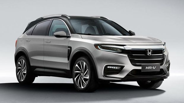 Rendering Honda HR-V 2020 buatan Kleber Silva