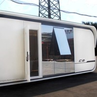 Rumah mungil tapi canggih ini cocok untuk segala iklim dan telah dibuat dari bahan-bahan tahan api dan gempa. Jadi, apakah kamu tertarik untuk membeli? Foto: dok. Nestron