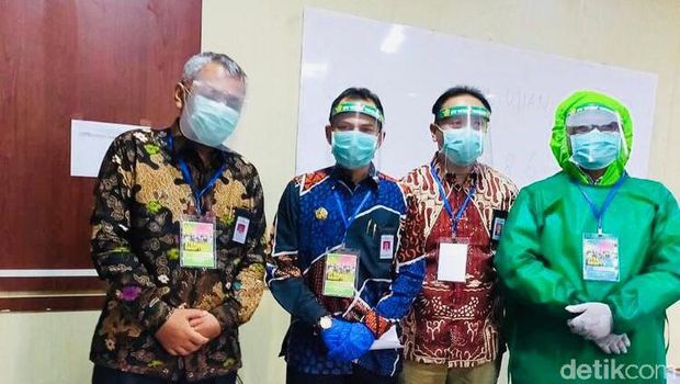 Suasana UTBK di UPN Veteran Yogyakarta