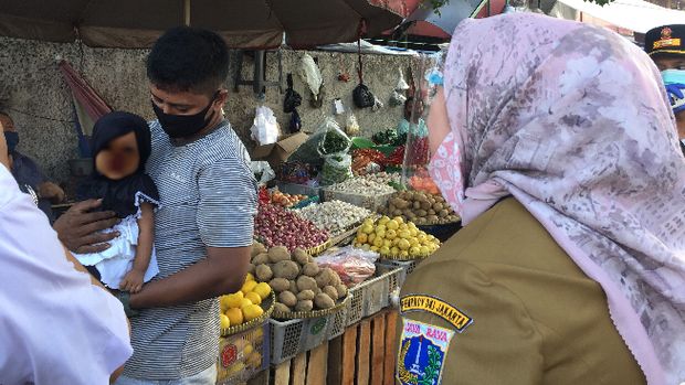 ASN Keliling di Pasar Kebayoran Lama