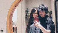 Aurelie Moeremans kini sudah memiliki pendamping hati bernama Hanif Ramadhana. Dok. Instagram