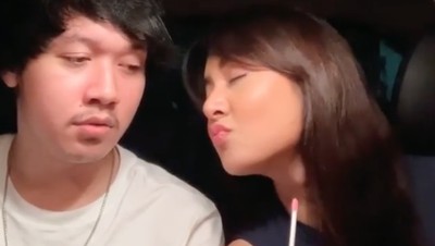Kemesraan Aurelie Moeremans dan Pacar Barunya, Hanif Ramadhana