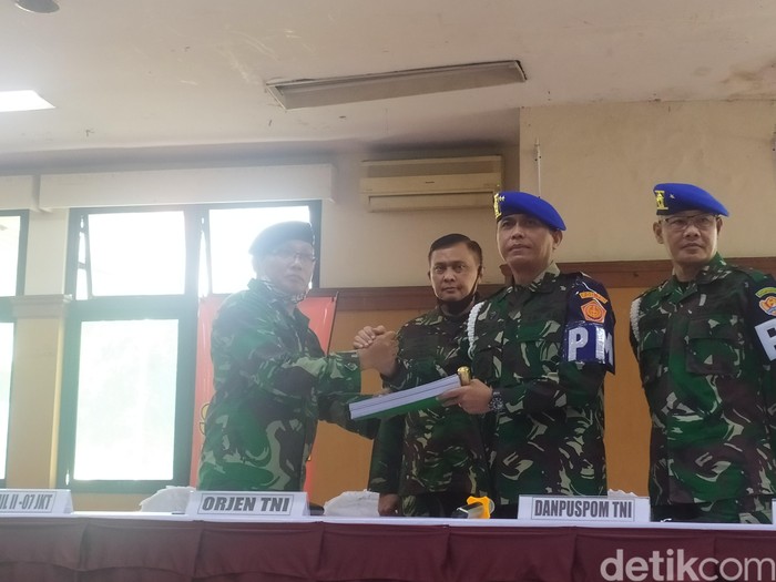 Berkas Penusukan Serda Saputra Diserahkan ke Pengadilan Tinggi Militer II DKI