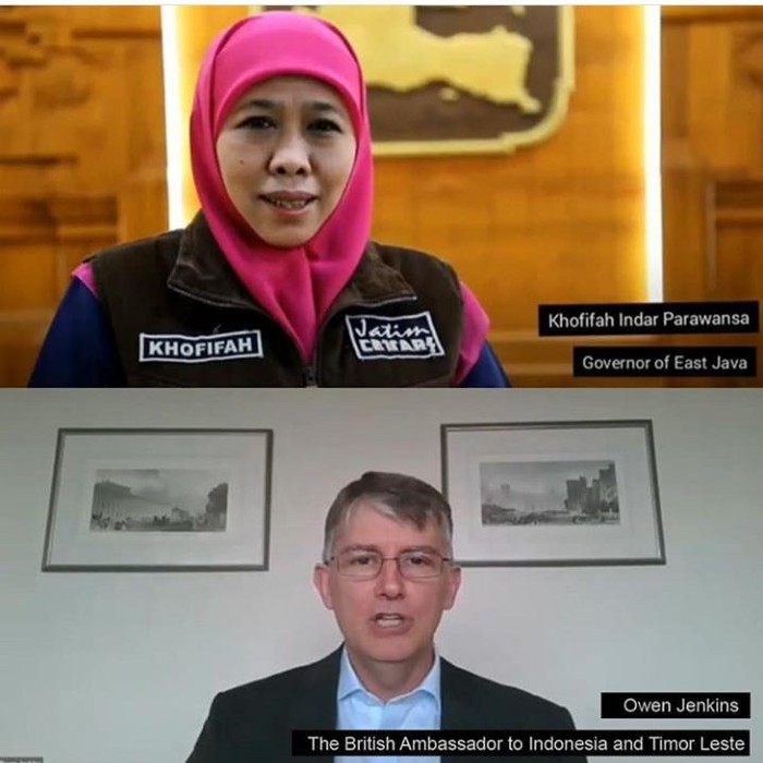 Data real time COVID-19 di Jawa Timur kini bisa diakses lebih luas oleh seluruh masyarakat. Karena, Pemprov Jatim telah berkolaborasi dengan Kedutaan Inggris untuk mengoptimalkan akses ini.