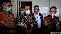 Anggota Komisi III DPR didampingi Ketua KPK, Firli Bahuri, mengunjungi rutan KPK, Selasa (7/7/2020).