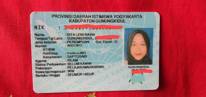 Dita Leni Ravia. Dita Leni Ravia, Gunungkidul, Selasa (7/7/2020).