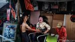 Histeris Warga Korban Kebakaran Manggarai