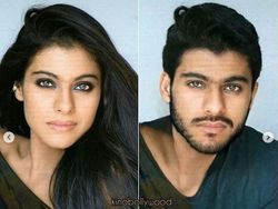 Ini Hasil Editan Foto Kajol dan Preity Zinta Versi Cowok, Ganteng!