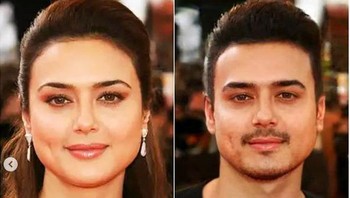 Preity Zinta tetap saja kelihatan cantiknya. Foto: Instagram/@kinobollywood