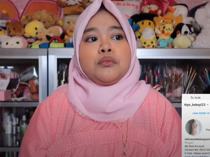 Kekeyi klarifikasi soal akun Instagram-nya dinonaktifkan