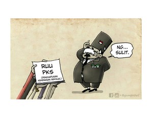 Sengaja Provokatif, Komik Gump n Hell Kritik Kondisi Sosial Indonesia