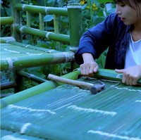 Li Ziqi tinggal di sebuah kawasan terpencil di desa Sinchuan bersama neneknya. Wanita 30 tahun ini memang tinggal dengan kakek dan nenek setelah diperlakukan dengan kurang baik oleh ibu tiri. Sempat pergi ke kota untuk mencari kerja di usia 14, Li Ziqi pun pernah menjadi pelayan, tukang listrik, hingga DJ tapi memilih kembali ke desa. Foto: YouTube Li Ziqi