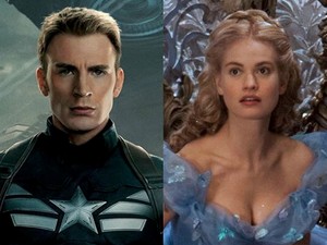Pasangan Baru, Chris Evans dan Lily James Asyik-asyik di Taman