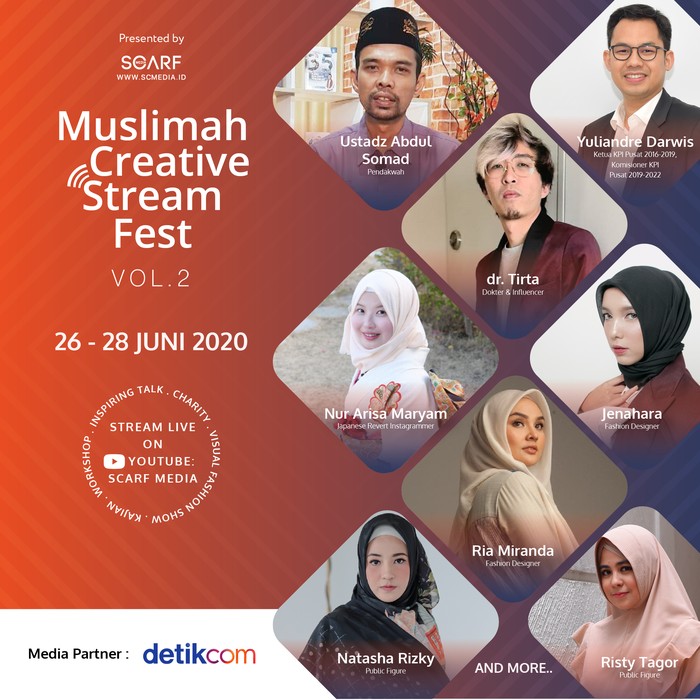 Muslimah Creative Stream Fest 2020 Muslimah Creative Stream Fest 2020