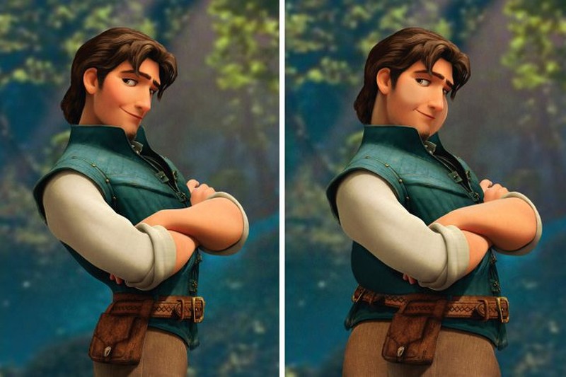 potret pangeran disney gendut