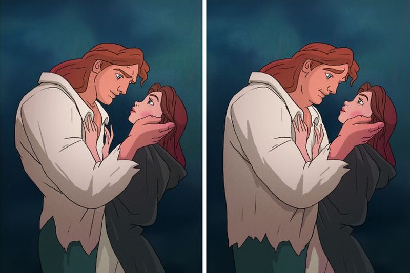 potret pangeran disney gendut