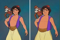potret pangeran disney gendut