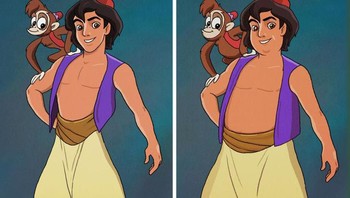 Aladdin di film Aladdin. (Foto: Brightside)