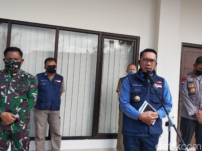 Ridwan Kamil di Mapolda Jabar