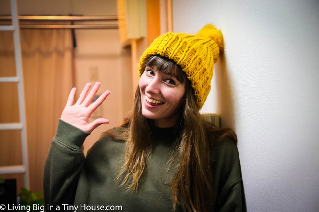 Emma merupakan wanita asal Australia yang kini menetap di Tokyo, Jepang dan populer sebagai YouTuber dengan nama channel Tokidoki Traveller. Emma yang memiliki 249 ribu subscriber itu berbagi pengalamannya tinggal di apartemen yang luasnya hanya 8 meter persegi. Foto: Dok. livingbiginatinyhouse.com