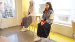 Pose Kulineran Si Imut Sandrinna Michelle Pemain Dari Jendela SMP