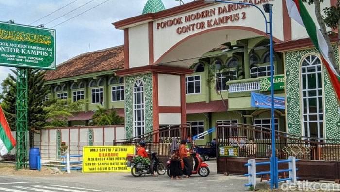 situasi ponpes gontor saat satu santri positifi covid
