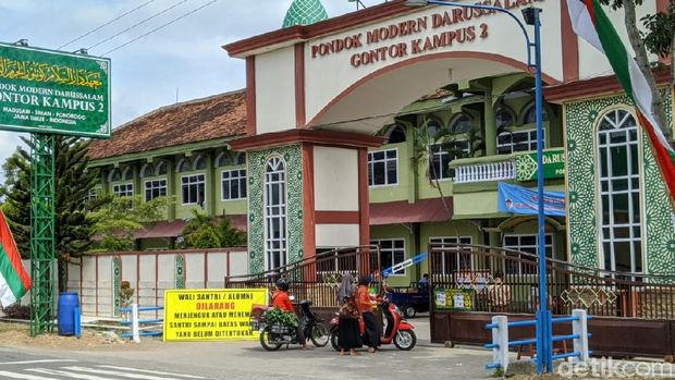 situasi ponpes gontor saat satu santri positifi covid