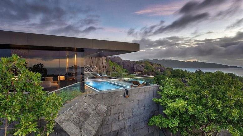 Resort mewah di Seychelles