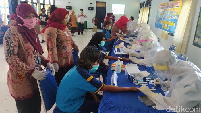 warga binaan dinsos sidoarjo rapid test