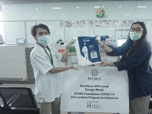 Human Initiative & NAMA Foundation Serahkan 4000 APD ke 5 RS