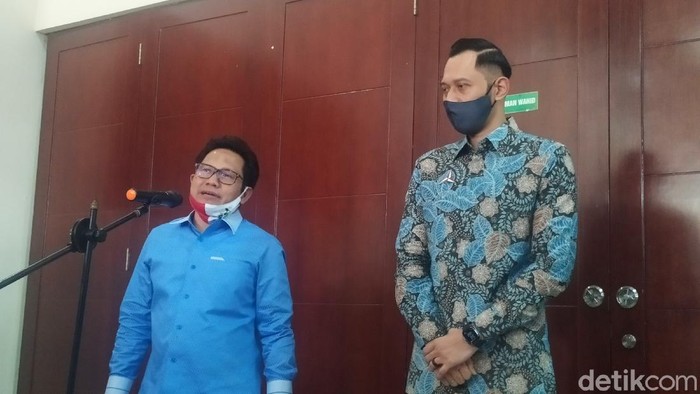 AHY bertemu Cak Imin (Arun/detikcom)