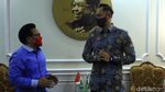 Momen AHY Silaturahmi dengan Cak Imin di Kantor DPP PKB