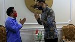 Momen AHY Silaturahmi dengan Cak Imin di Kantor DPP PKB