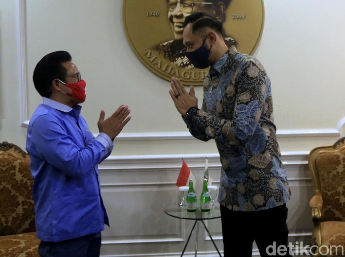 Ketum Partai Demokrat, Agus Harimurti Yudhoyono, bertemu dengan Ketum PKB Muhaimin Iskandar di Kantor DPP PKB. Apa yang dibahas dalam pertemuan tersebut?