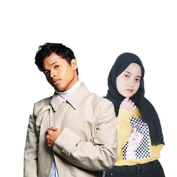 Aizat Amdan dan Hanin Dhiya