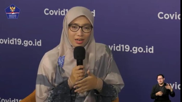 Anggota rim pakar Gugus Tugas COVID-19 Dewi Nuraisyah.