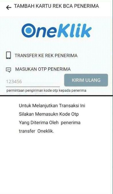 Penipuan transfer bank + modus + bca