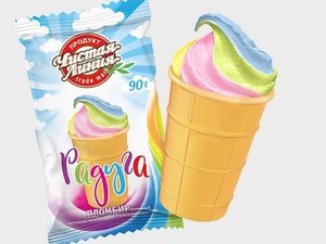 Berwarna Pelangi, Es Krim Rusia Jadi Sumber Perdebatan Propaganda Gay