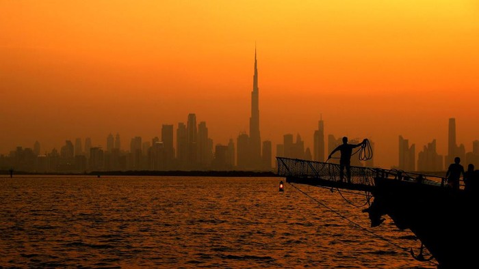 DUBAI, UNITED ARAB EMIRATES - JULY 07: A general view of the Dubai Skyline on July 07, 2020 in Dubai, United Arab Emirates. Dubai has reopened to international tourists after airports in Dubai were closed as UAE authorities implemented preventive measures to stop the spread of Covid-19. (Photo by Francois Nel/Getty Images)