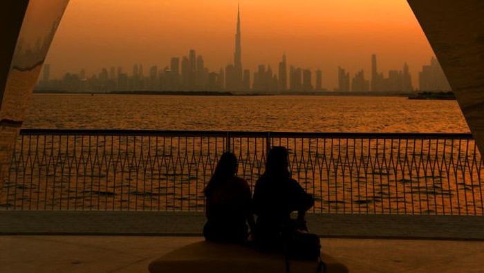 DUBAI, UNITED ARAB EMIRATES - JULY 07: A general view of the Dubai Skyline on July 07, 2020 in Dubai, United Arab Emirates. Dubai has reopened to international tourists after airports in Dubai were closed as UAE authorities implemented preventive measures to stop the spread of Covid-19. (Photo by Francois Nel/Getty Images)