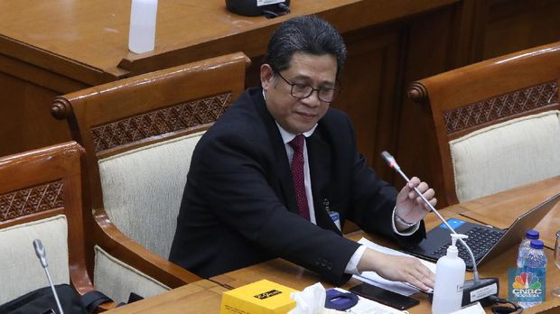 Fit and proper test, Doni Primanto Joewono  (CNBC Indonesia/ Muhammad Sabki)