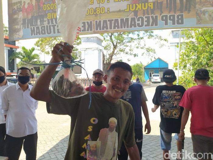Gropyokan tikus di Blora, Rabu (8/7/2020).