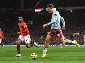 Jelang Villa Vs MU: Awas Grealish, Setan Merah!