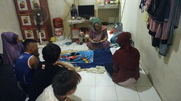 Jenazah bocah Y yang tewas akibat dililit ular sanca