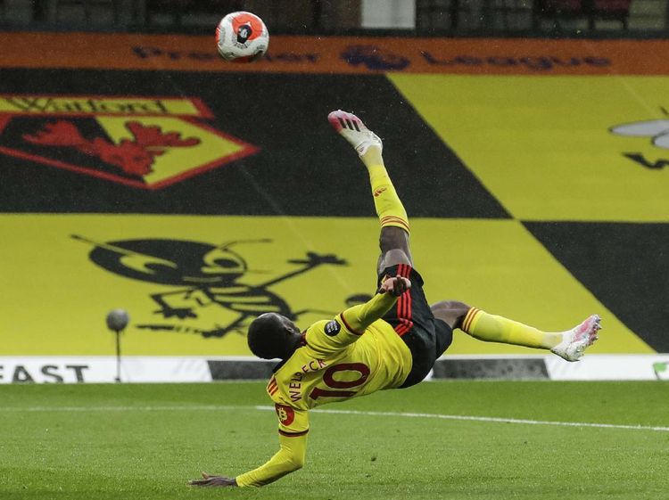 Melihat Gol Indah Danny Welbeck yang Beri Watford Kemenangan