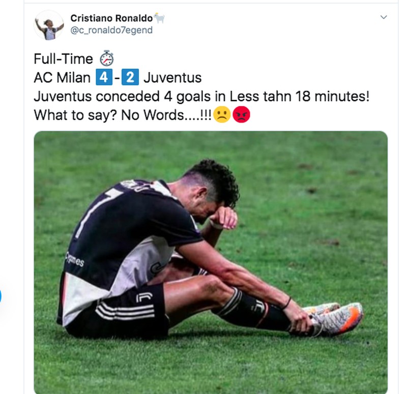Meme Juventus Milan