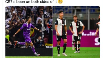 Terakhir kali Juventus kebobolan 4 gol adalah lawan Real Madrid. Lucunya saat itu, Ronaldo masih berkostum Madrid. Foto: istimewa