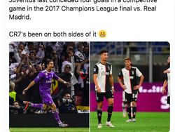 Deretan Meme Juventus Dihajar AC Milan